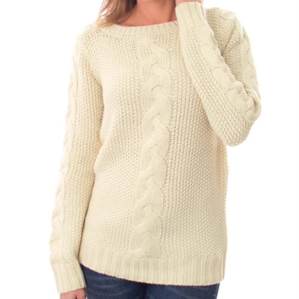 Cream Knit sweater